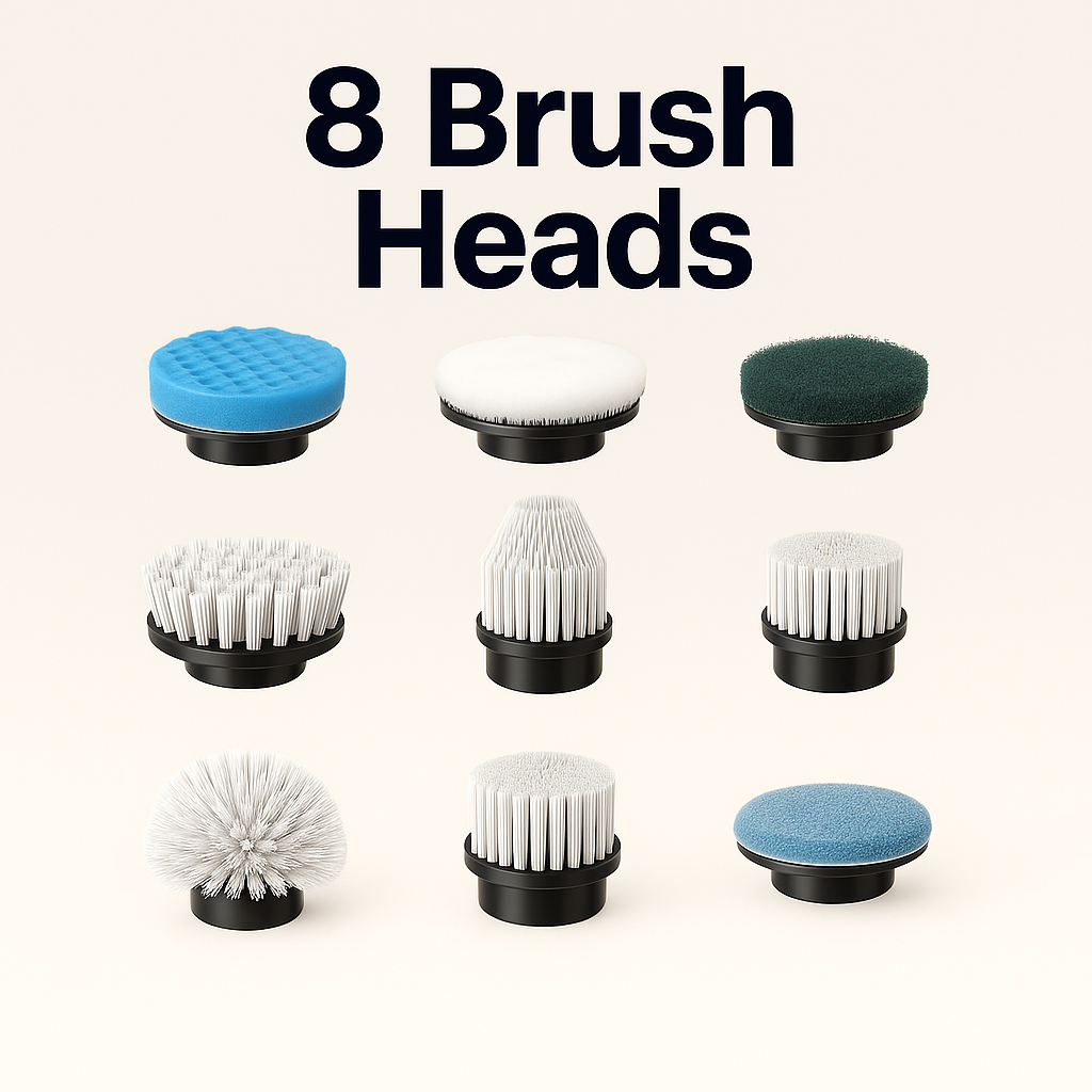 Virevora Power Scrubber Pro – Premium Multi-Surface Cleaning Solution